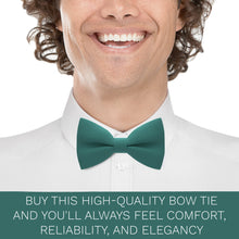 Green Teal Bow Tie - Bow Tie House