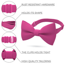 Hot Pink Bow Tie - Bow Tie House