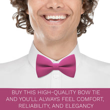 Hot Pink Bow Tie - Bow Tie House