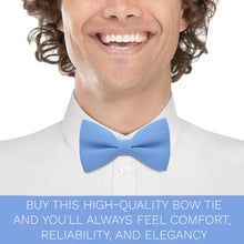 Light Blue Bow Tie - Bow Tie House