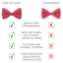Light Red Bow Tie - Bow Tie House