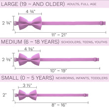 Lilac Chiffon Bow Tie - Bow Tie House