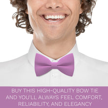 Lilac Chiffon Bow Tie - Bow Tie House