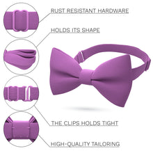 Mauve Rose Bow Tie - Bow Tie House
