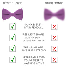Mauve Rose Bow Tie - Bow Tie House