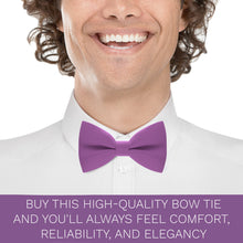 Mauve Rose Bow Tie - Bow Tie House