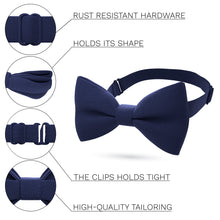Navy Blue Bow Tie - Bow Tie House