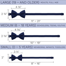 Navy Blue Bow Tie - Bow Tie House