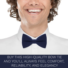 Navy Blue Bow Tie - Bow Tie House