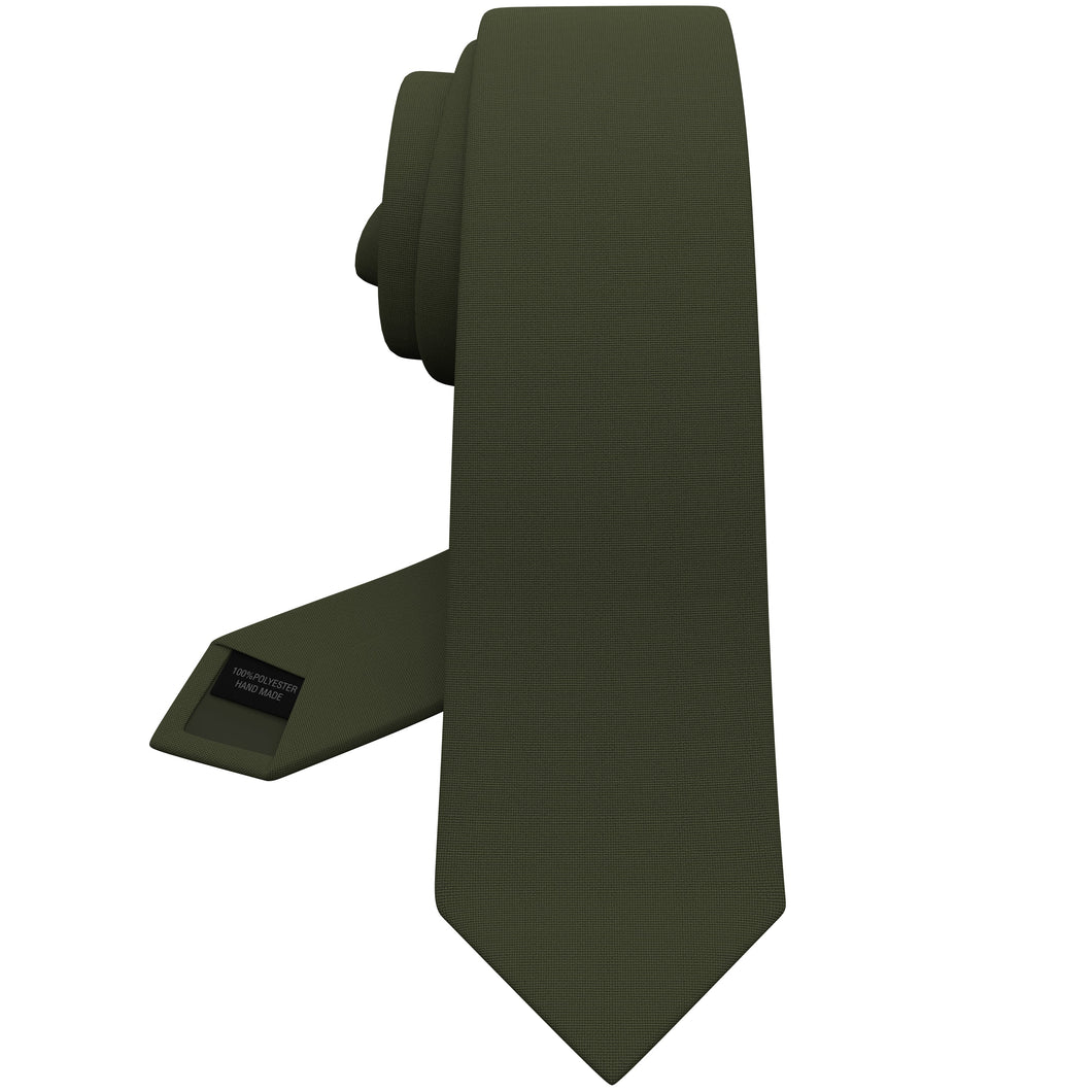 Gabardine Asparagus Necktie
