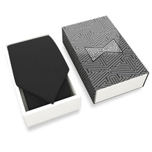 Gabardine Black Necktie