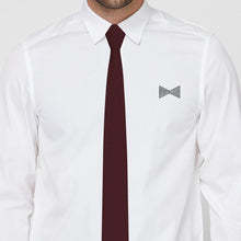 Gabardine Burgundy Necktie