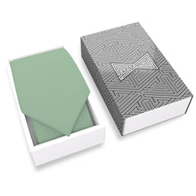 Gabardine Celadon Green Necktie