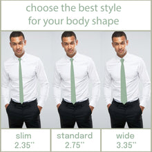 Gabardine Celadon Green Necktie