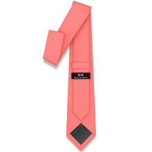 Gabardine Coral Necktie