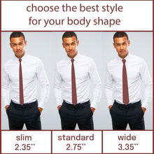 Gabardine David's Chianti Necktie