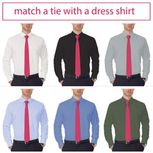 Gabardine Hot Pink Necktie