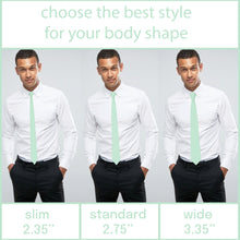 Gabardine Mint Necktie