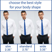 Gabardine Natural Blue Necktie