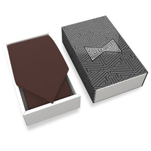 Gabardine  Pecan Brown Necktie