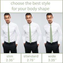 Gabardine Pistachio Necktie