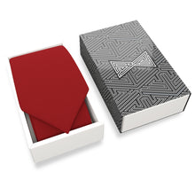 Gabardine Red Necktie