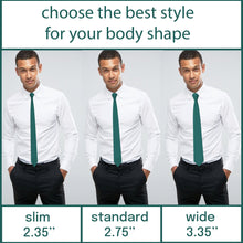 Gabardine Sea Green Necktie