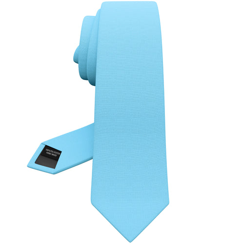 Gabardine Sky Blue Necktie