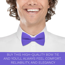 Purple Bow Tie - Bow Tie House