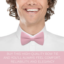 Rose Quartz Bow Tie - Bow Tie House