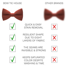 Rust Bow Tie