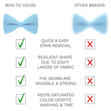 Sky Blue Bow Tie - Bow Tie House
