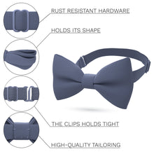 Slate Grey Bow Tie - Bow Tie House