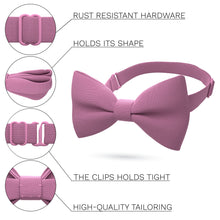 Smoky Rose Bow Tie - Bow Tie House