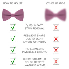 Smoky Rose Bow Tie - Bow Tie House