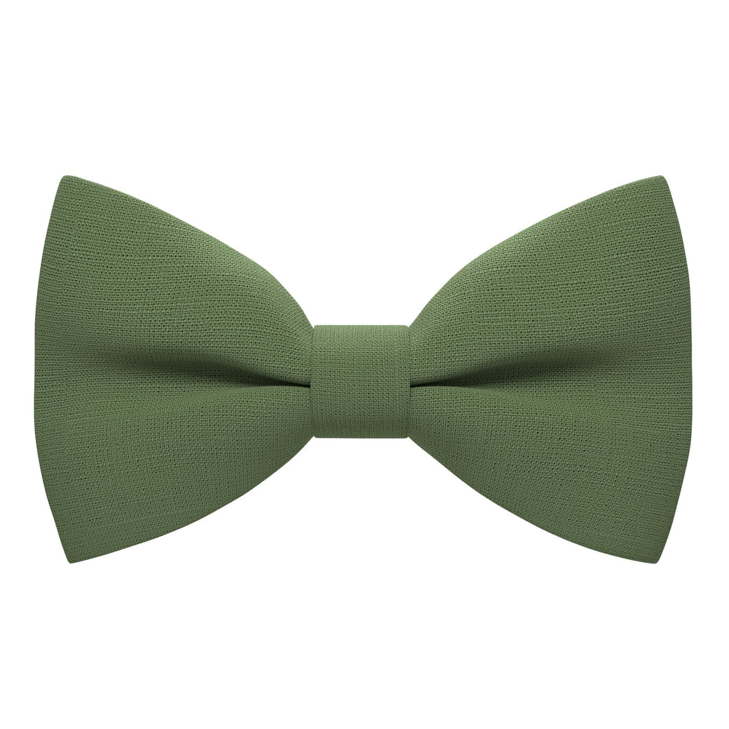 Linen Asparagus Bow Tie - Bow Tie House