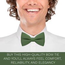 Linen Asparagus Bow Tie - Bow Tie House