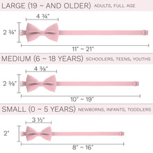 Linen Blush Pink Bow Tie - Bow Tie House