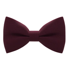 Linen Burgundy Bow Tie - Bow Tie House