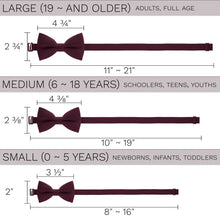 Linen Burgundy Bow Tie - Bow Tie House