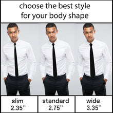 Oxford Black Necktie