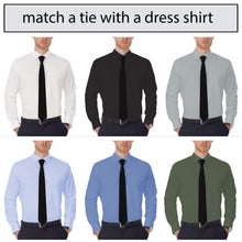 Oxford Black Necktie