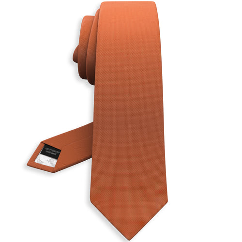 Oxford Burnt Orange Necktie