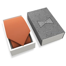 Oxford Burnt Orange Necktie