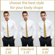 Oxford Gold Necktie