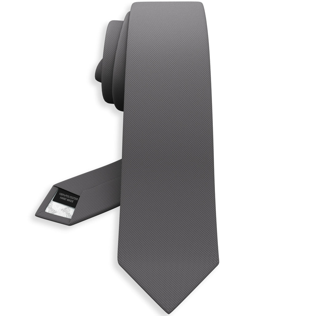 Oxford Grey Fog Necktie