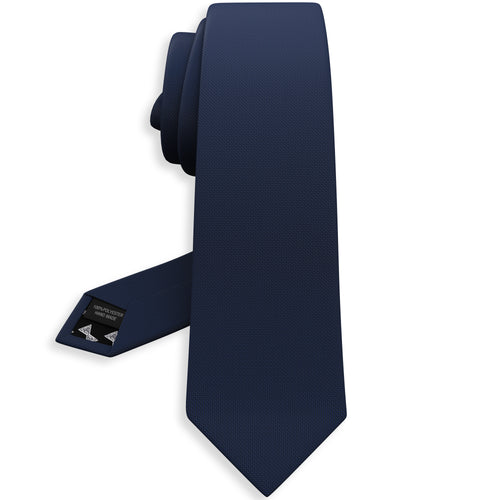 Oxford Navy Blue Necktie