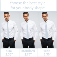 Oxford Pastel Blue Necktie
