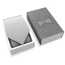 Oxford Silver Grey Necktie