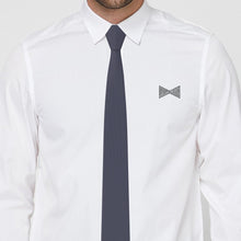 Oxford Slate Grey Necktie